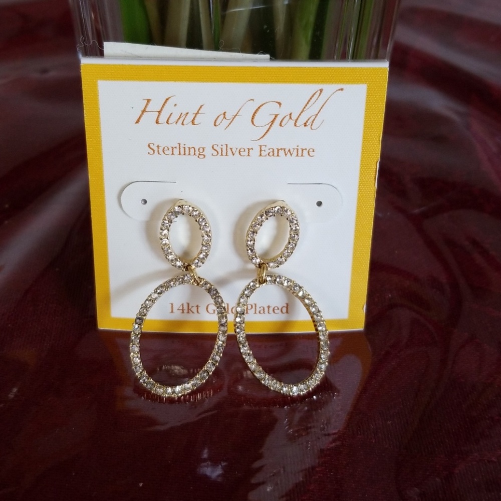 14kt gold plated earrings